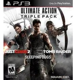 Playstation 3 Ultimate Action Triple Pack (Brand New Sealed)