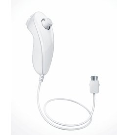 Wii White Wii Nunchuk (Used)
