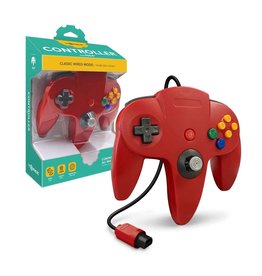 Nintendo 64 N64 Nintendo 64 Controller Red (Tomee)