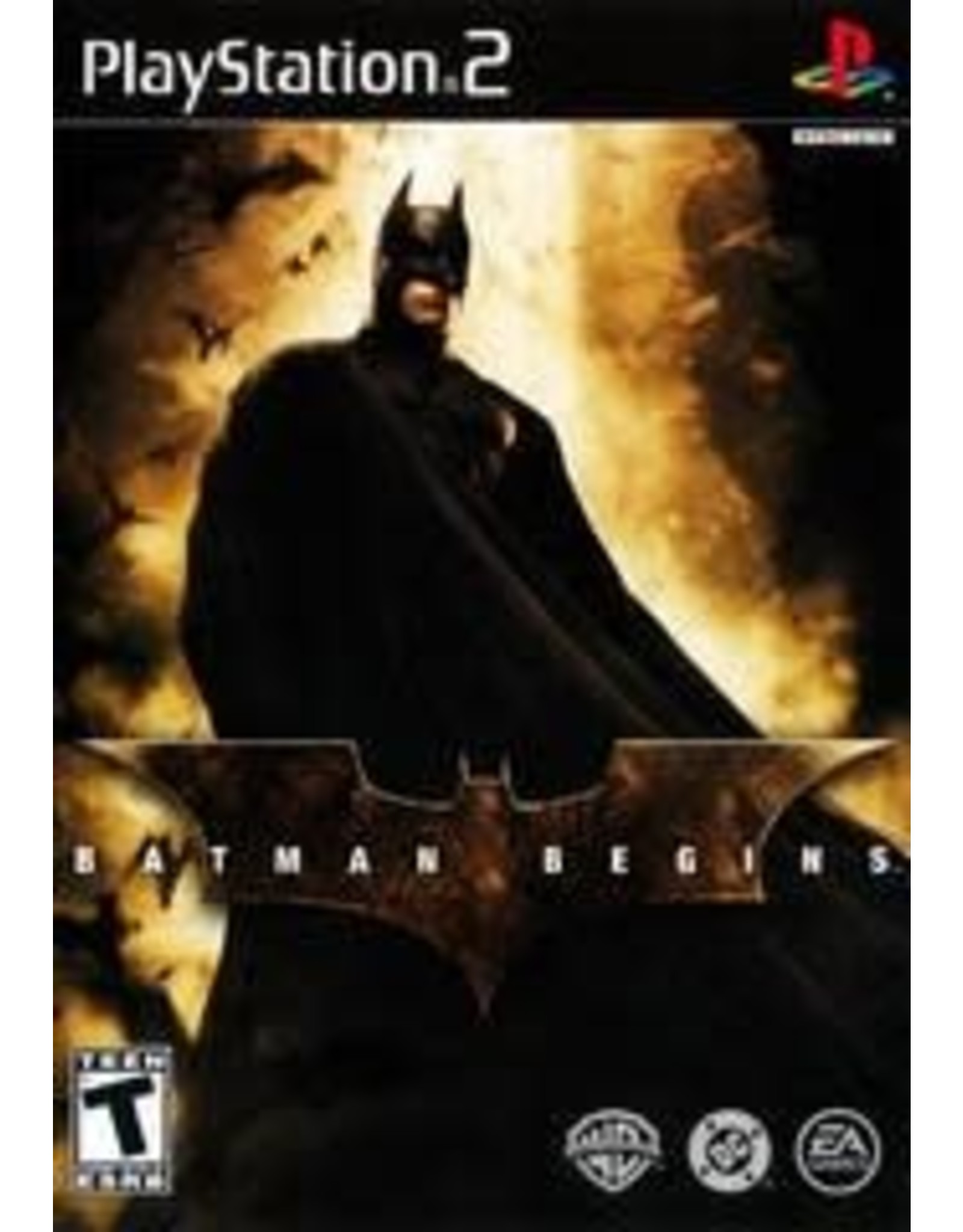 Playstation 2 Batman Begins (CiB, Hollywood Video Varient Sleeve)