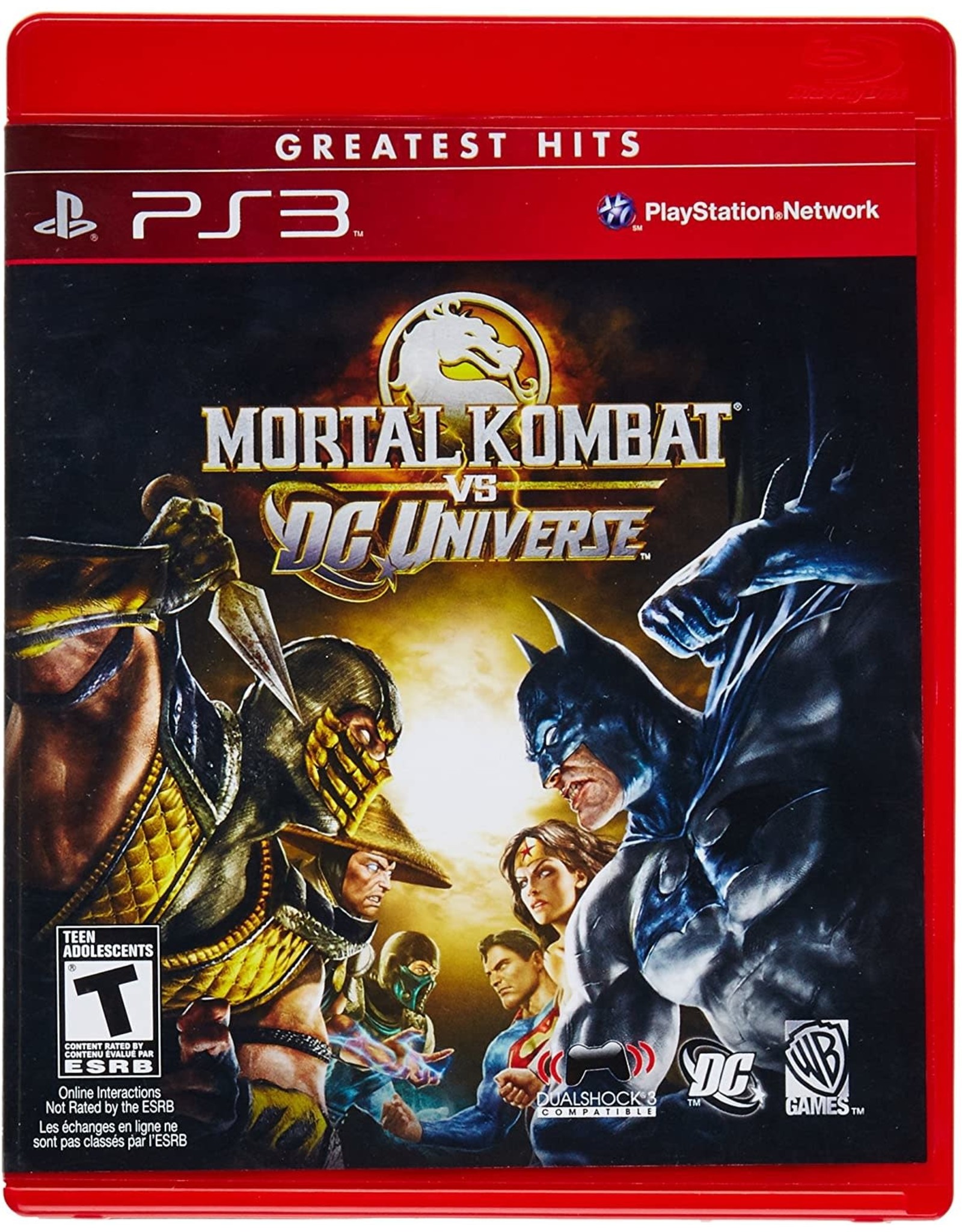 Playstation 3 Mortal Kombat vs. DC Universe (Greatest Hits, CiB)