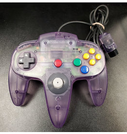 Nintendo 64 Nintendo 64 N64 Controller (OEM, New Joystick, Atomic Purple)