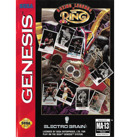 Sega Genesis Boxing Legends Of The Ring (CiB)