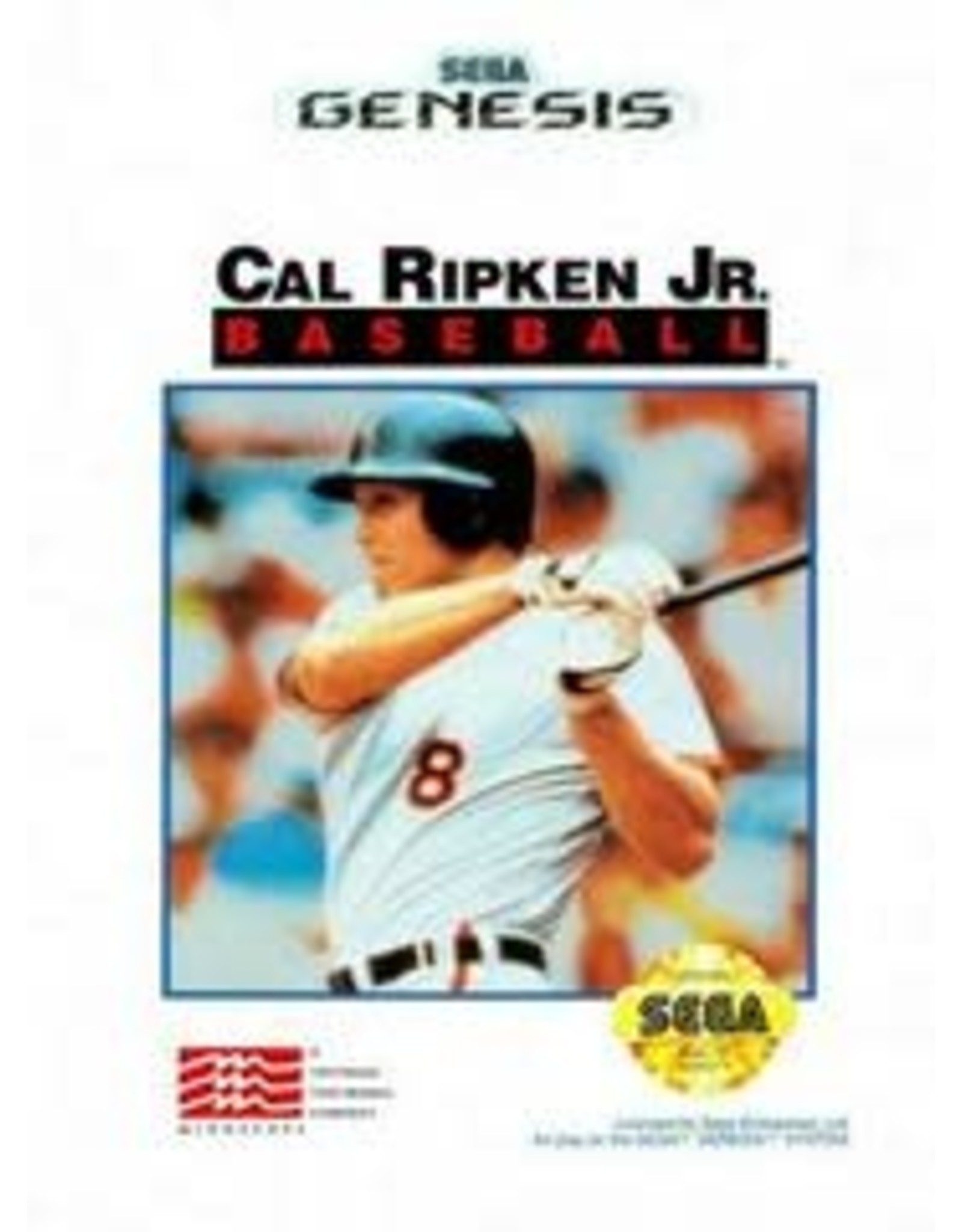 Sega Genesis Cal Ripken Jr. Baseball (CiB)