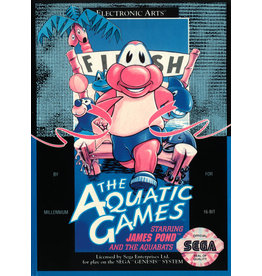 Sega Genesis Aquatic Games Starring James Pond (Cart Only)