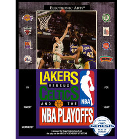 Sega Genesis Lakers vs. Celtics and the NBA Playoffs (Cardboard Box, CiB)