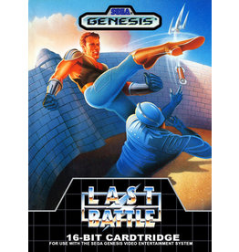 Sega Genesis Last Battle (Cart Only, Damaged Label)