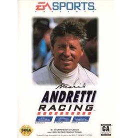 Sega Genesis Mario Andretti Racing (Cardboard Box, CiB)
