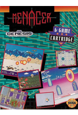 Sega Genesis Menacer: 6-Game Cartridge (Cardboard Box, CiB)