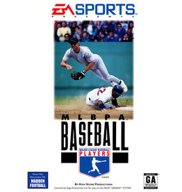 Sega Genesis MLBPA Baseball (Cart Only)