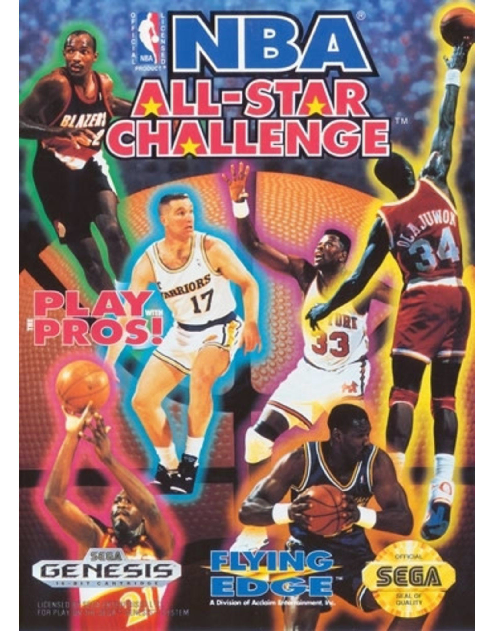 Sega Genesis NBA All-Star Challenge (CiB)