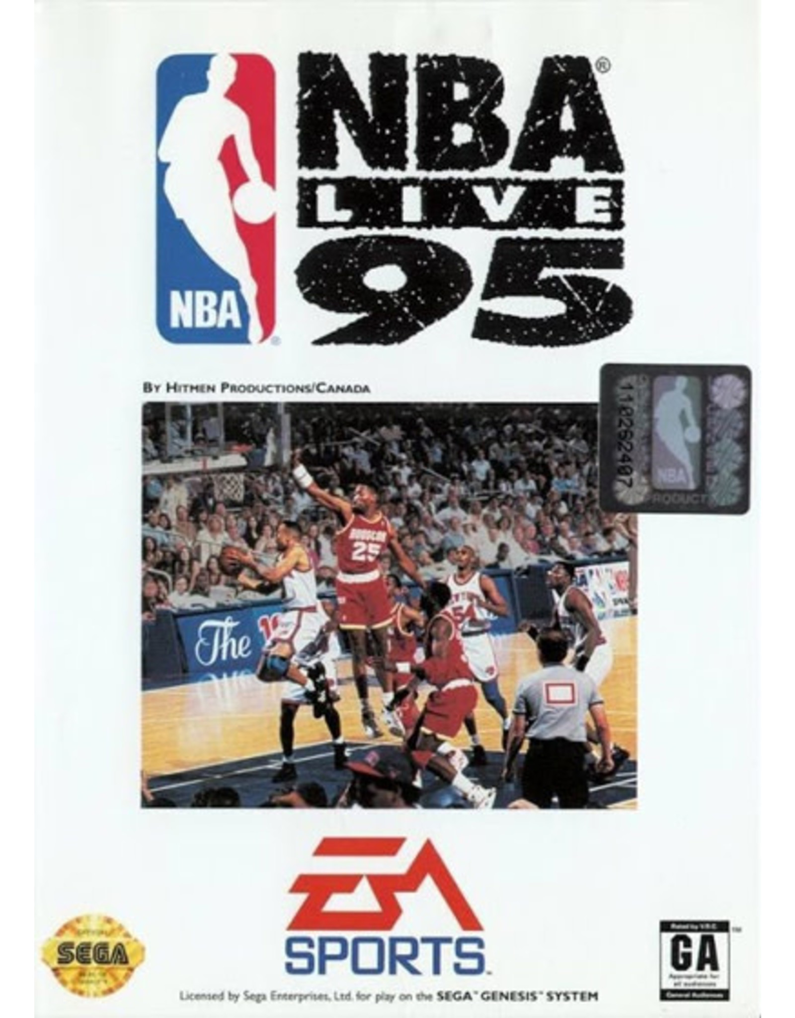 Sega Genesis NBA Live 95 (Cart Only)