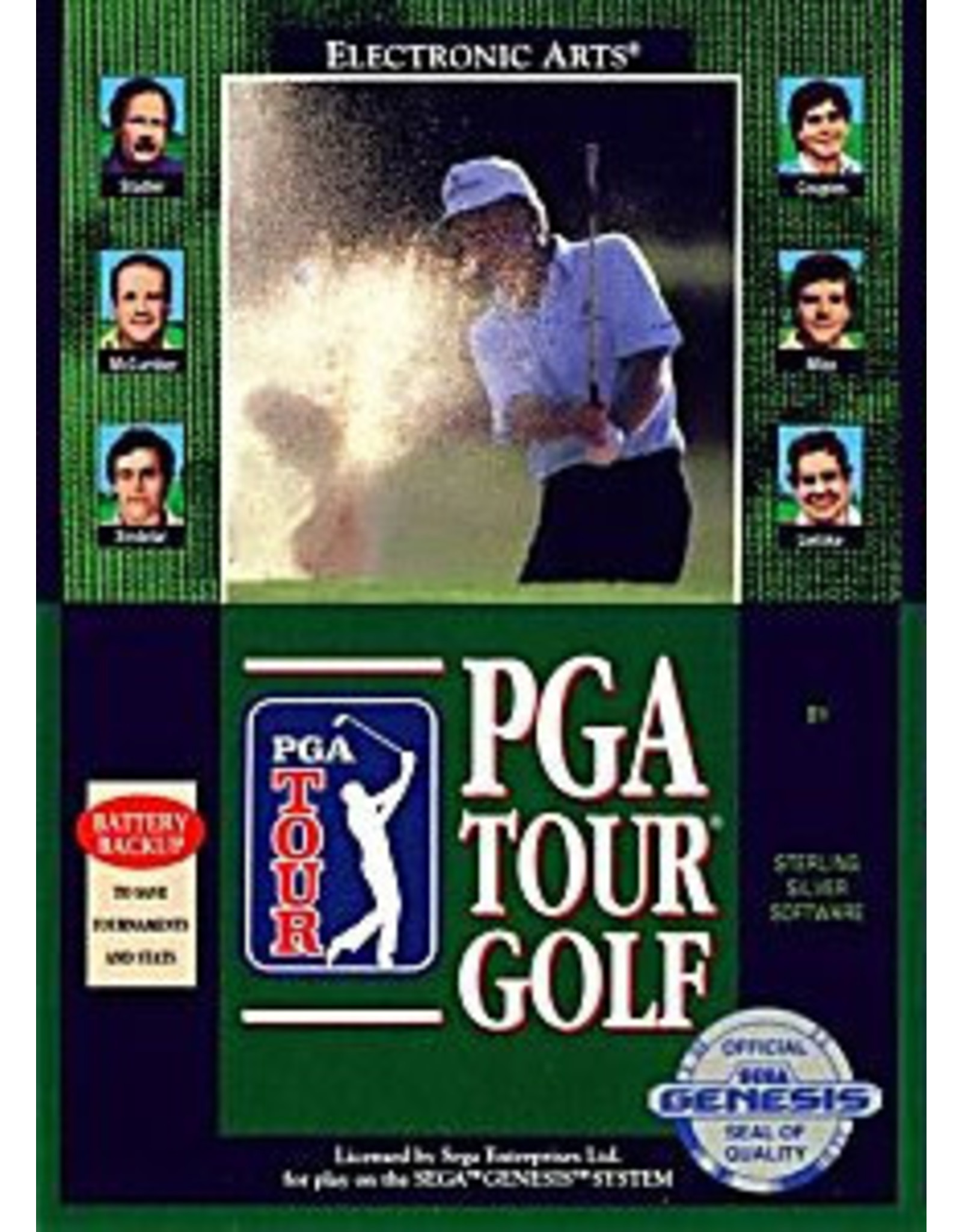Sega Genesis PGA Tour Golf (CiB)