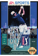 Sega Genesis PGA Tour Golf II (Cart Only, Damaged Label)