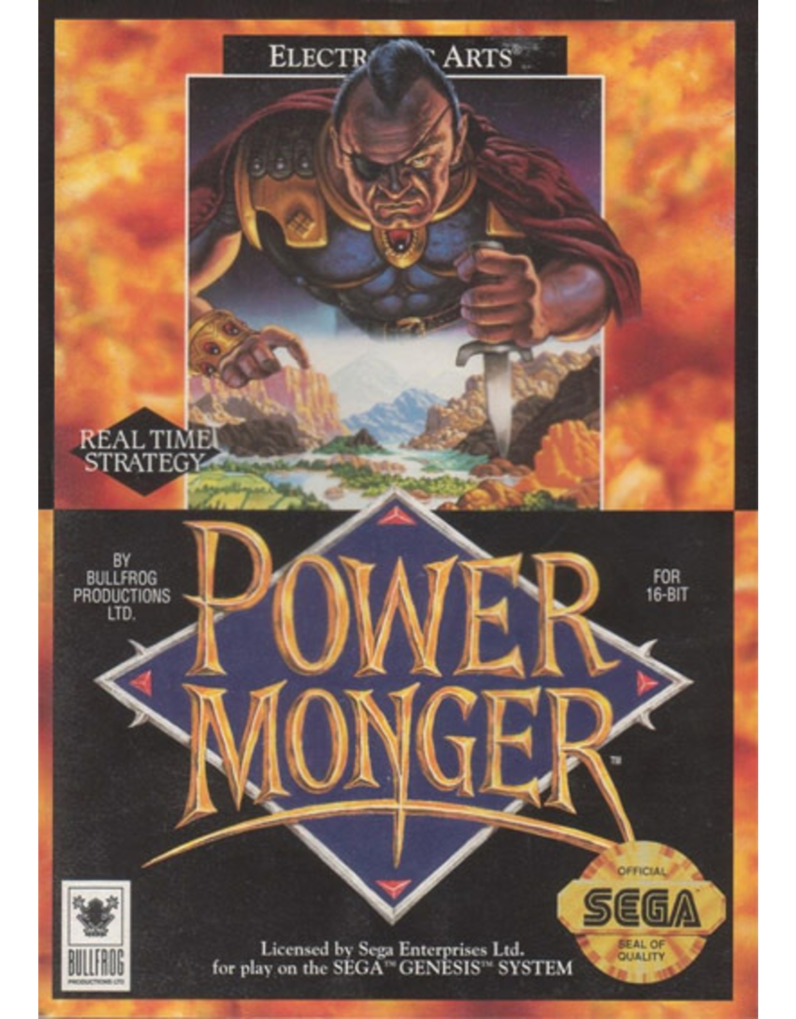 Sega Genesis Power Monger (Boxed, No Manual)