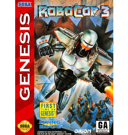 Sega Genesis Robocop 3 (CiB, Damaged Label, Damaged Sleeve, Rough Manual)