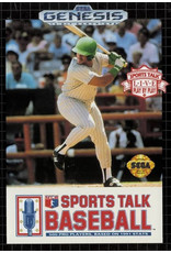 Sega Genesis Sports Talk Baseball (Cart Only, Damaged Label)