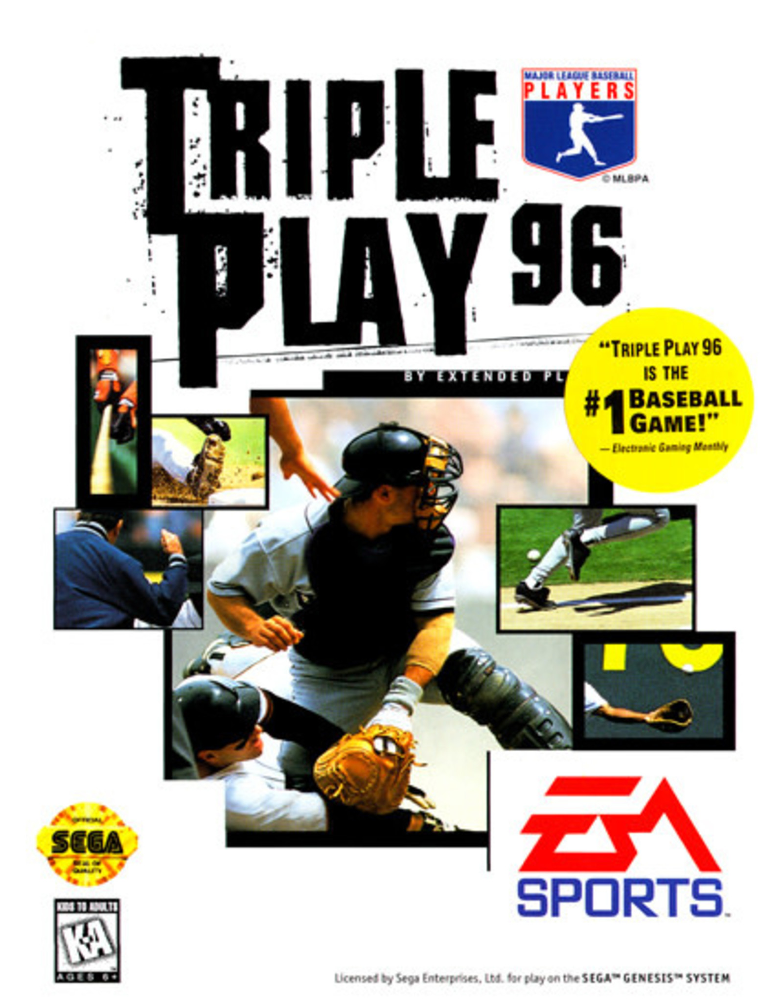 Sega Genesis Triple Play 96 (Cart Only)