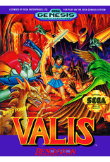 Sega Genesis Valis (Boxed, No Manual, Damaged Art Insert)