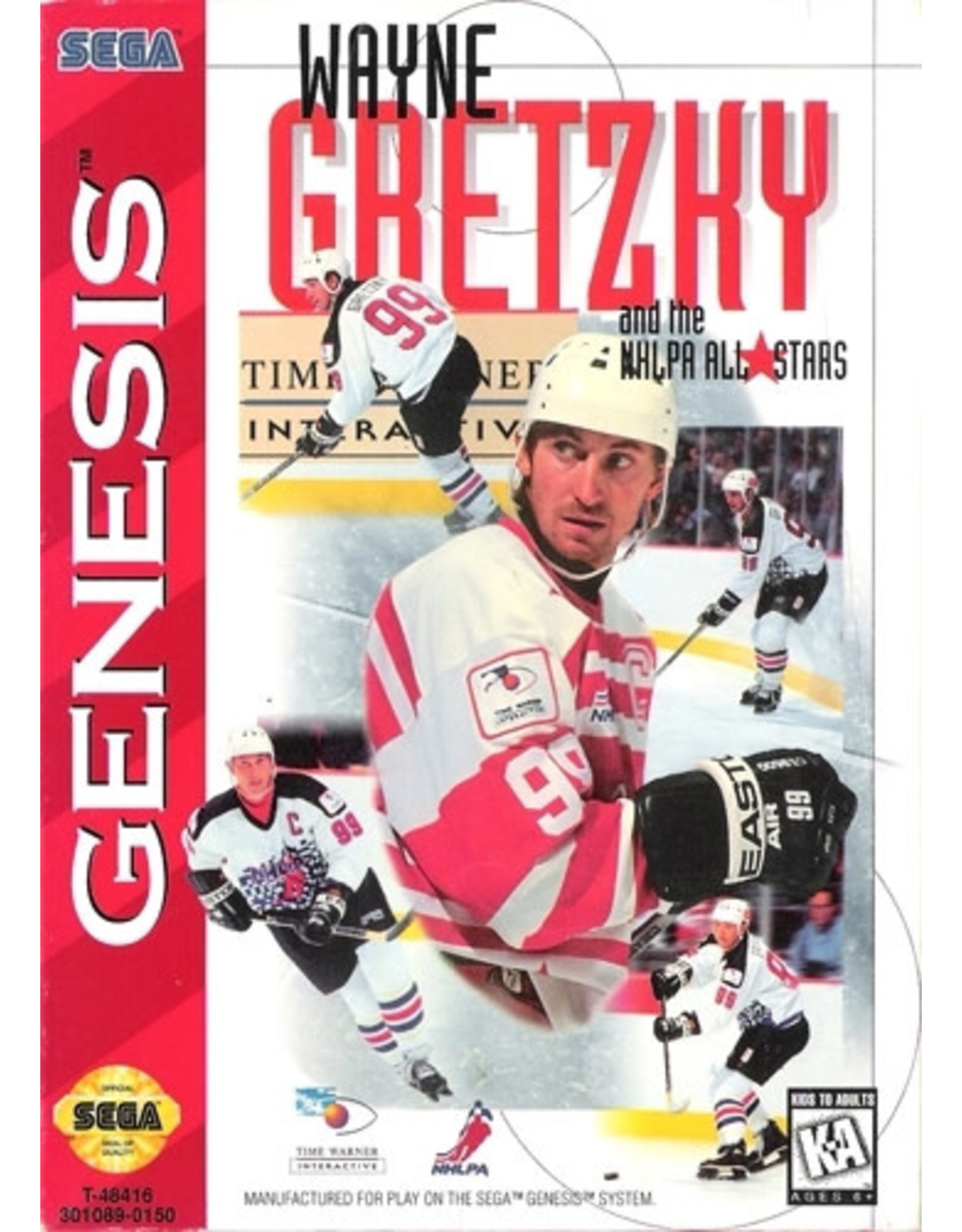 Sega Genesis Wayne Gretzky and the NHLPA All-Stars (Cart Only)