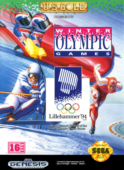 Sega Genesis Winter Olympic Games Lillehammer 94 (Boxed, No Manual