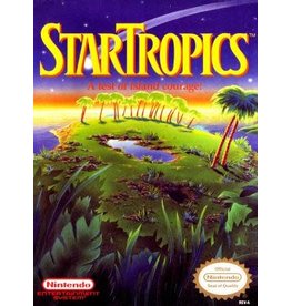 NES Star Tropics (CiB, Damaged Box and Manual, No Letter)
