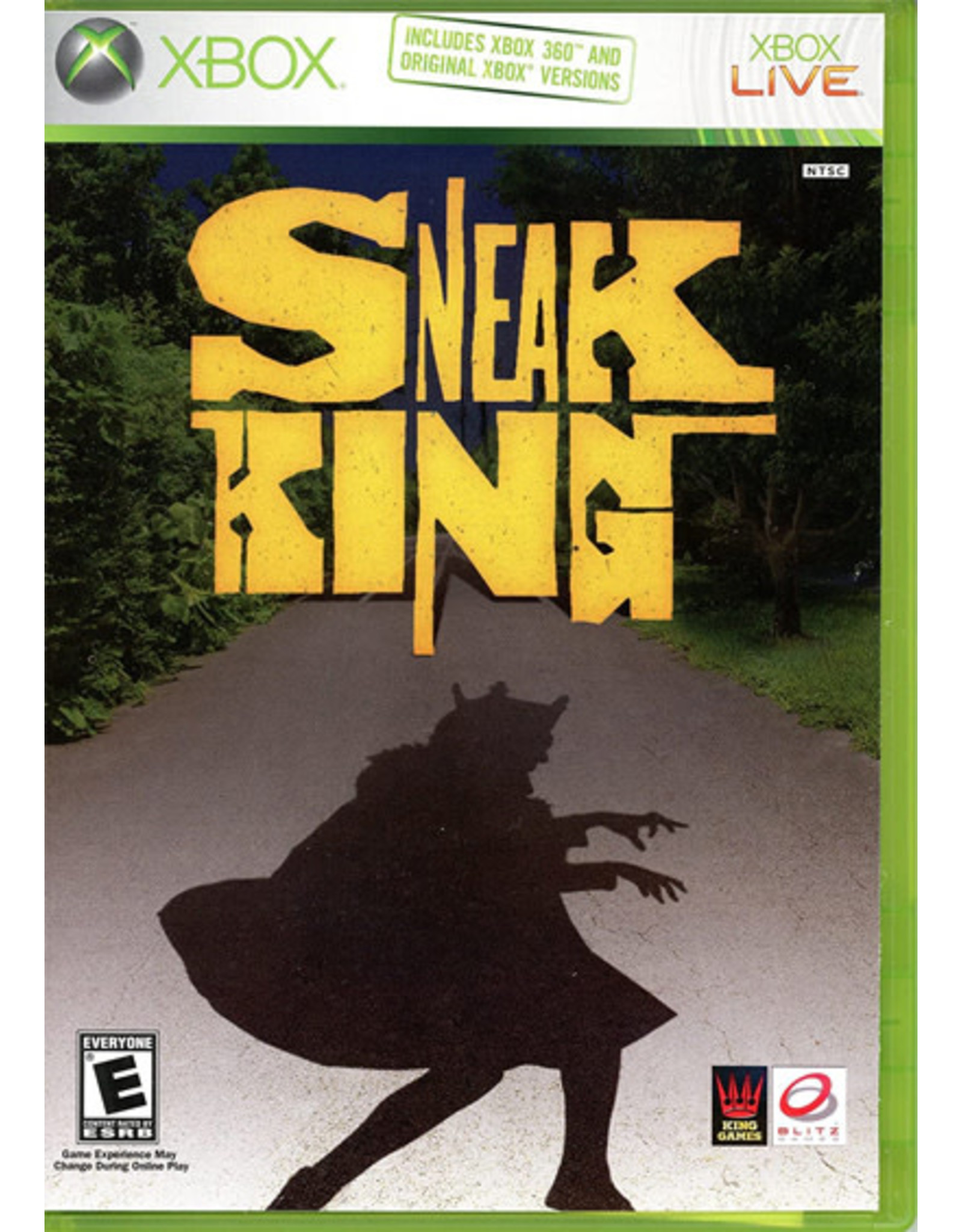 Xbox 360 Sneak King (Brand New)