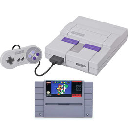 Super Nintendo SNES Super Nintendo Console + Super Mario World