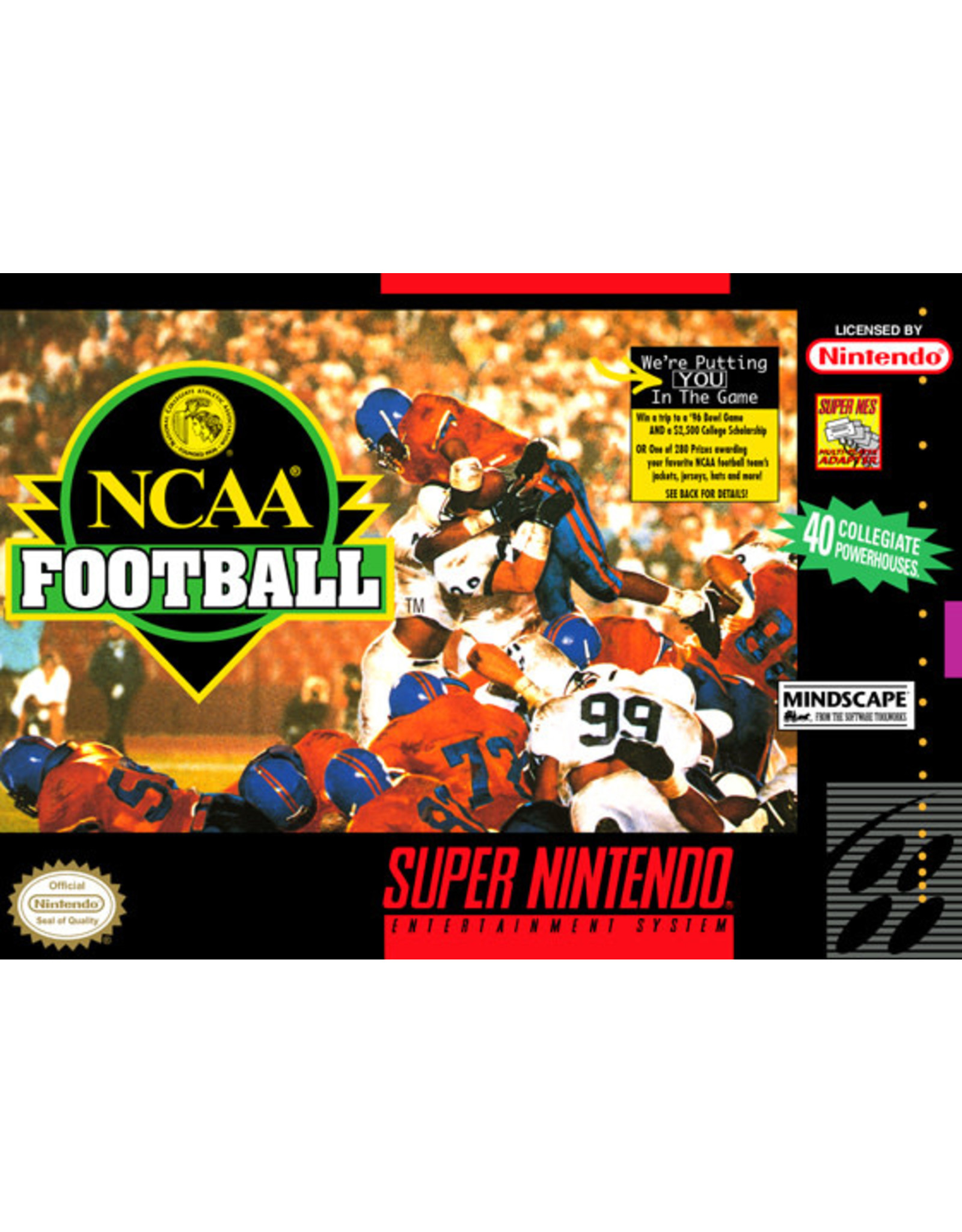Super Nintendo NCAA Football (Cart Only)