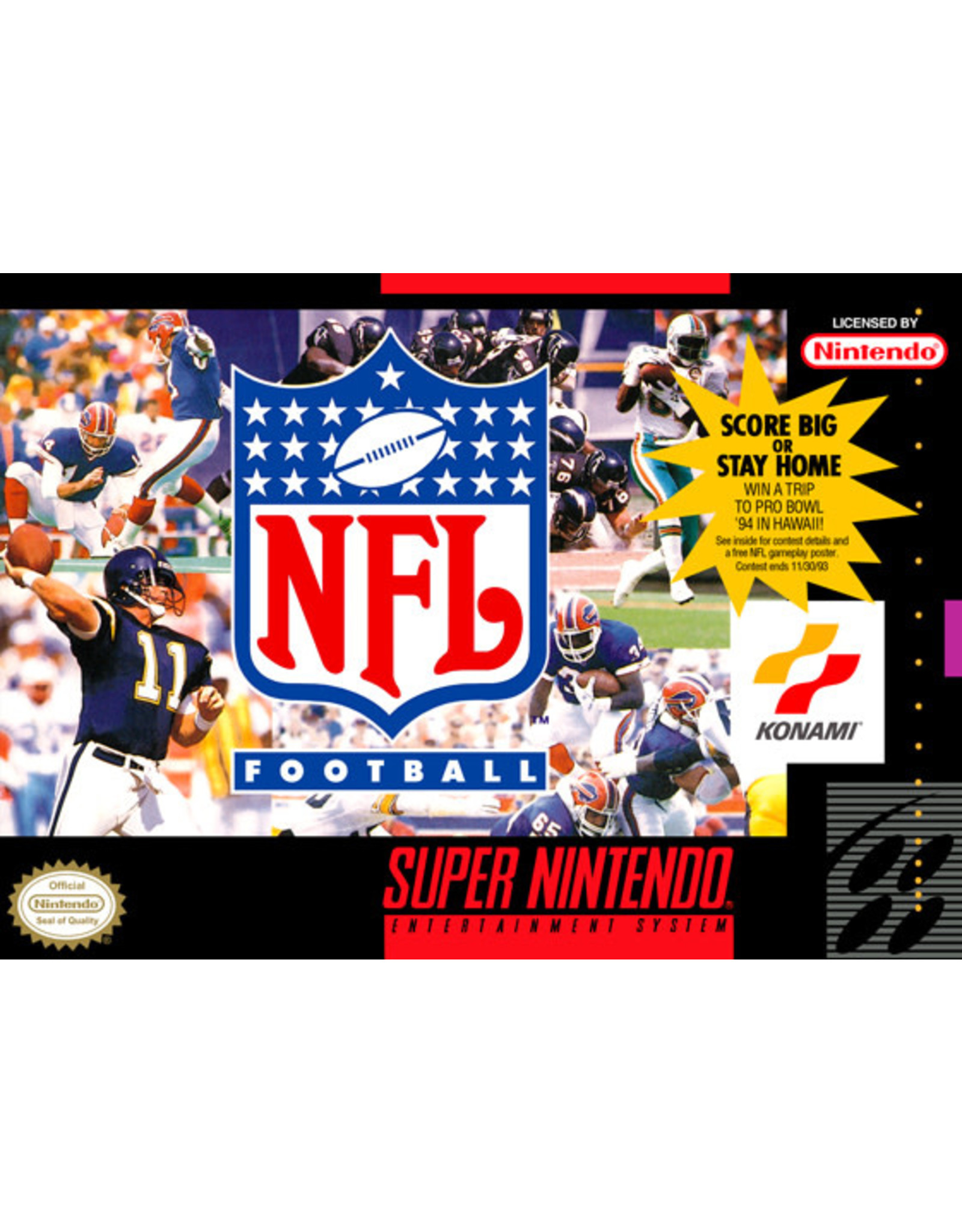 Super Nintendo NFL Football (Cart Only)