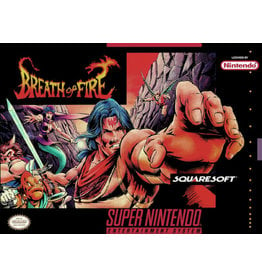 Super Nintendo Breath of Fire (Cart Only, Damaged Cartridge)