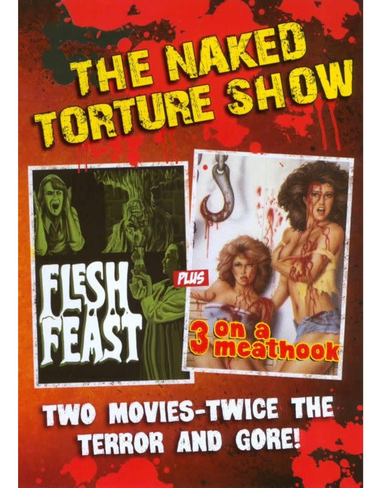 Horror Flesh Feast / 3 On A Meathook Double Feature