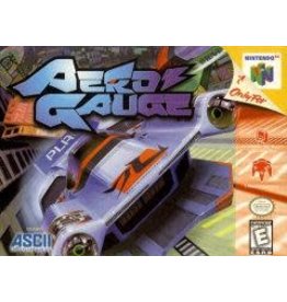Nintendo 64 Aero Gauge (Cart Only, Damaged Back Label)
