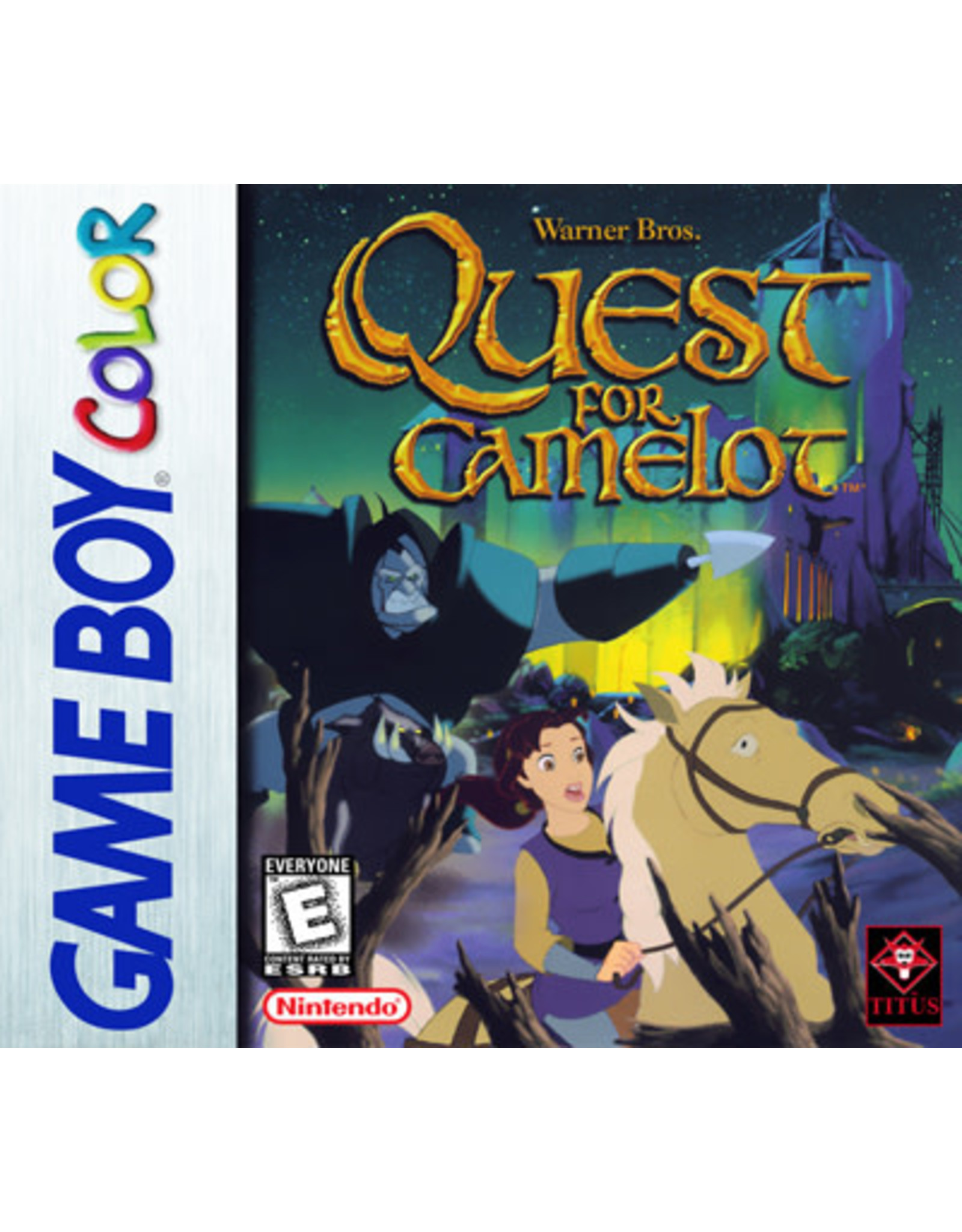 Game Boy Color Quest for Camelot (Cart Only)
