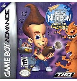 Game Boy Advance Jimmy Neutron Attack of the Twonkies (Cart Only, Damaged Label)