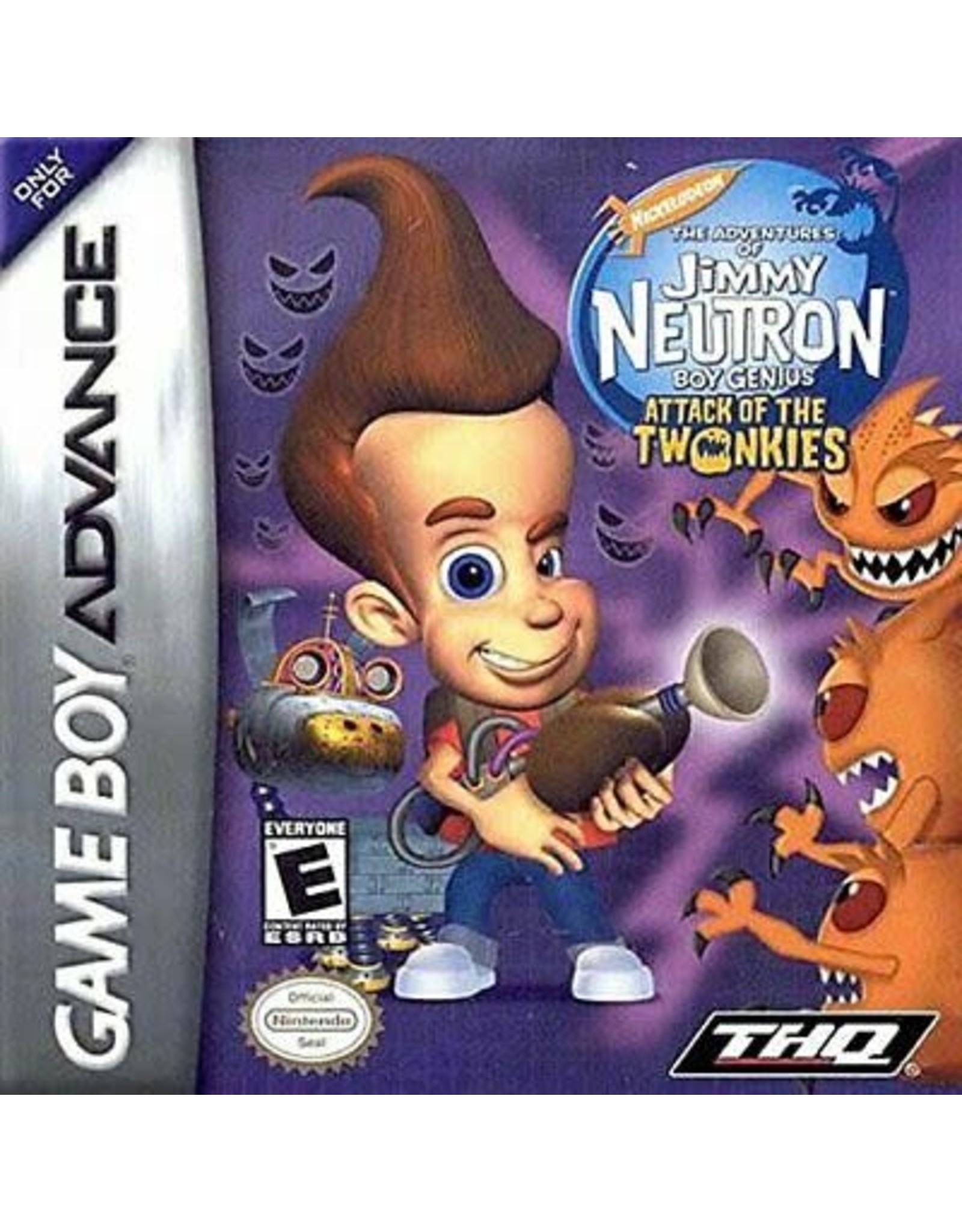 Game Boy Advance Jimmy Neutron Attack of the Twonkies (Used, Cart Only)