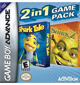 Game Boy Advance Shrek 2 and Shark Tale 2 in 1 (Cart Only)