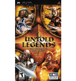 PSP Untold Legends Brotherhood of the Blade (Used, No Manual)