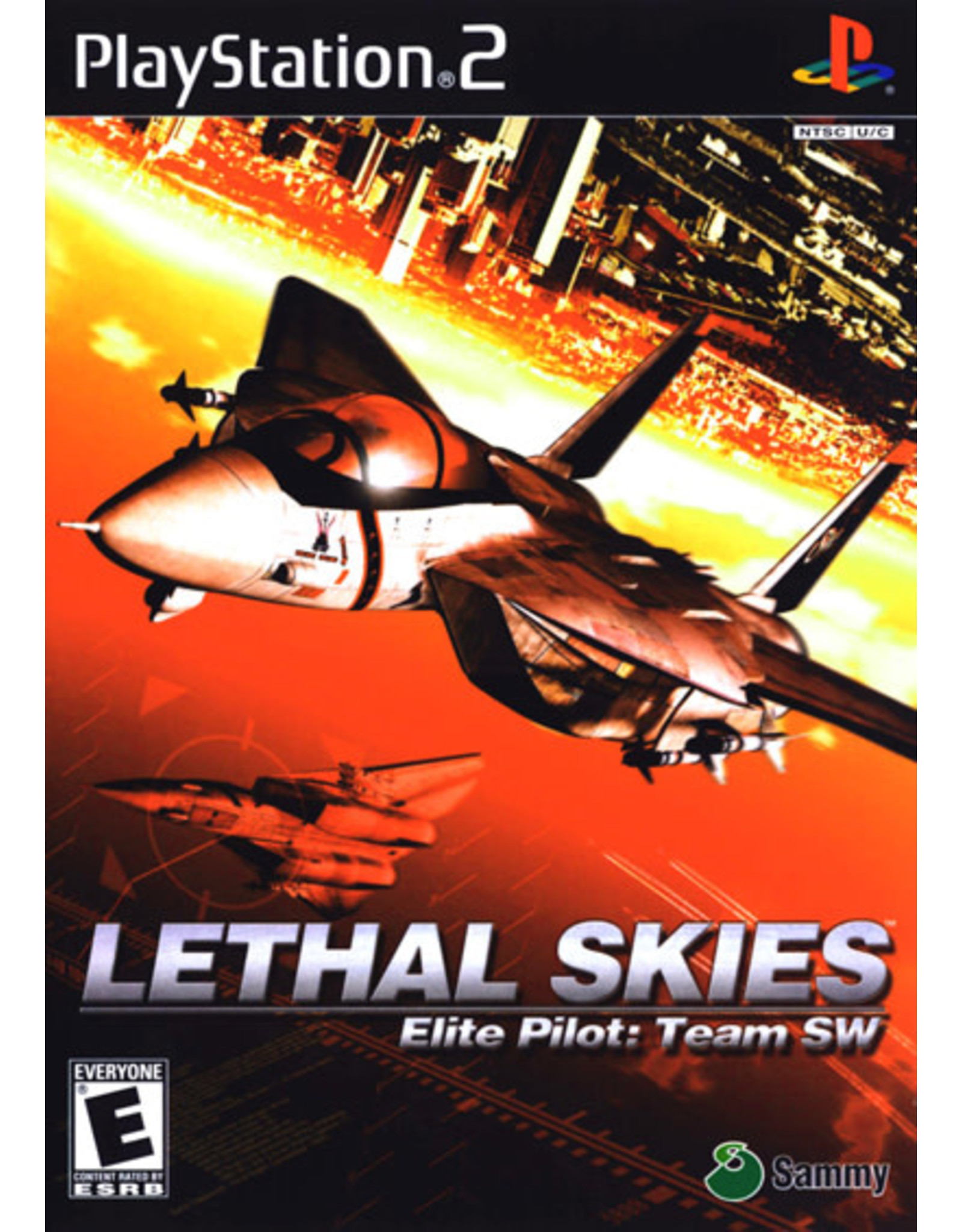 Playstation 2 Lethal Skies (No Manual, Sticker on Disc)
