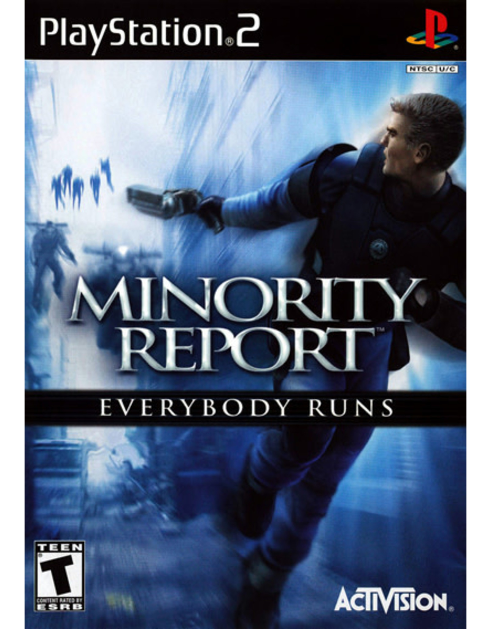 Playstation 2 Minority Report Everybody Runs (CiB)