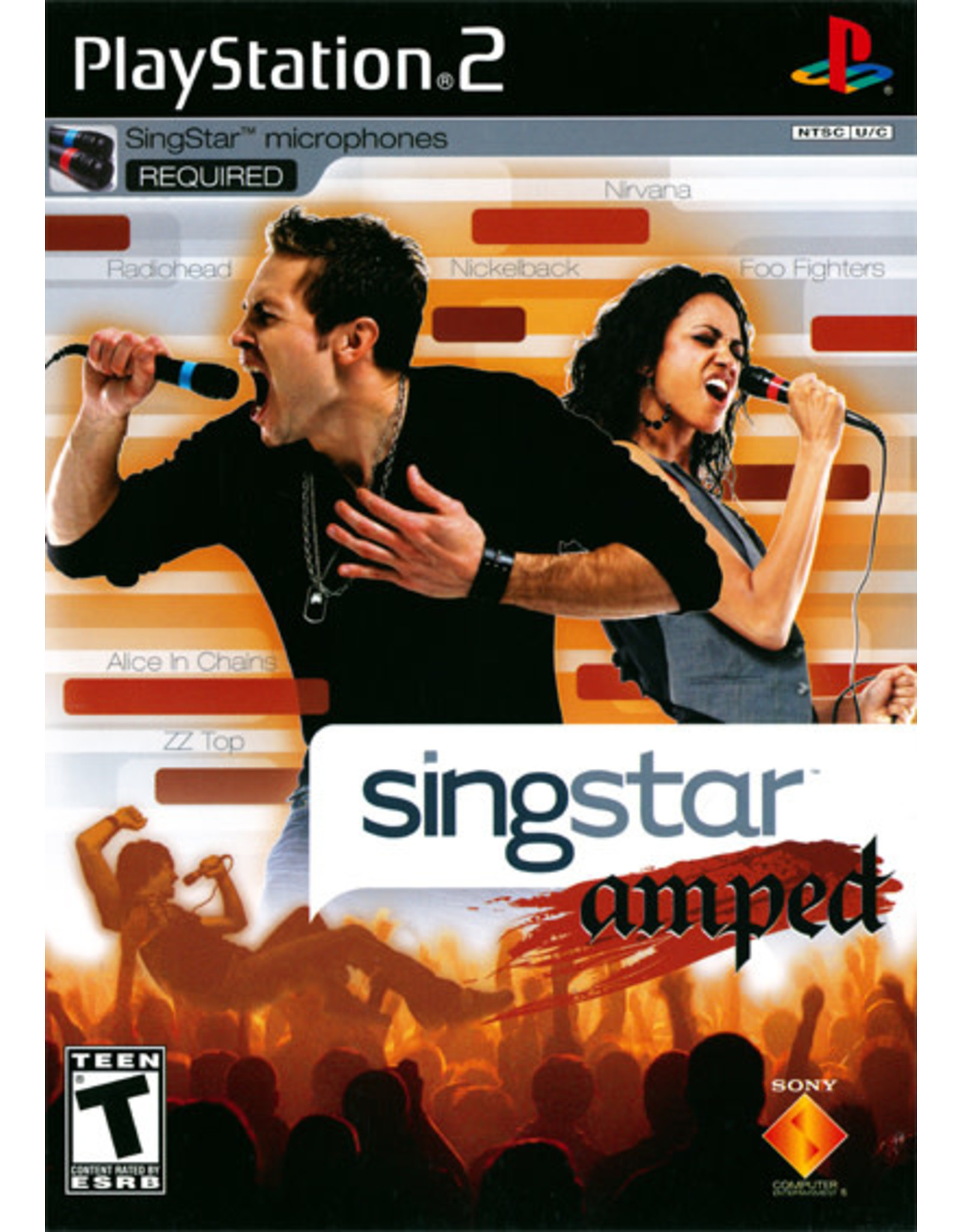 Playstation 2 Singstar Amped (CiB, Game Only)