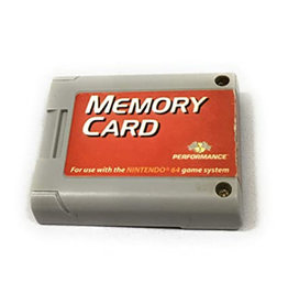 Nintendo 64 N64 Nintendo 64 Memory Card (Performance, Used)