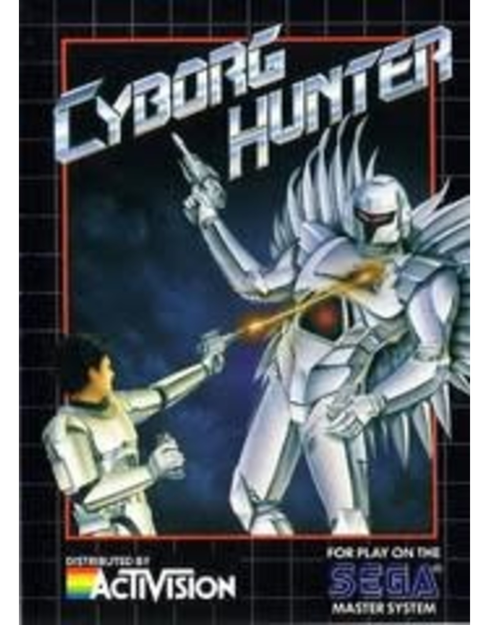 Sega Master System Cyborg Hunter (No Manual, Damaged Label)