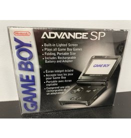 Game Boy Advance Game Boy Advance SP Black Console (CiB)
