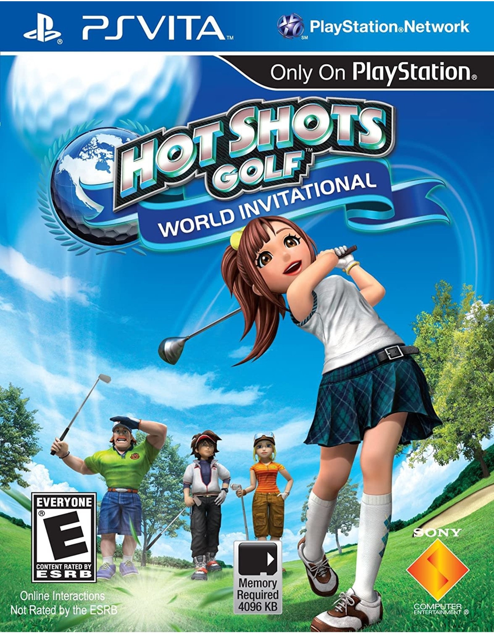 Playstation Vita Hot Shots Golf World Invitational (Brand New)