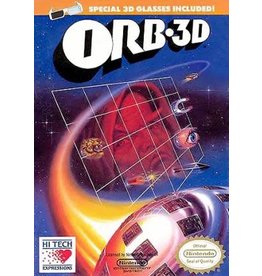 NES ORB 3D (Cart Only, Damaged Label, Writing on Cart)