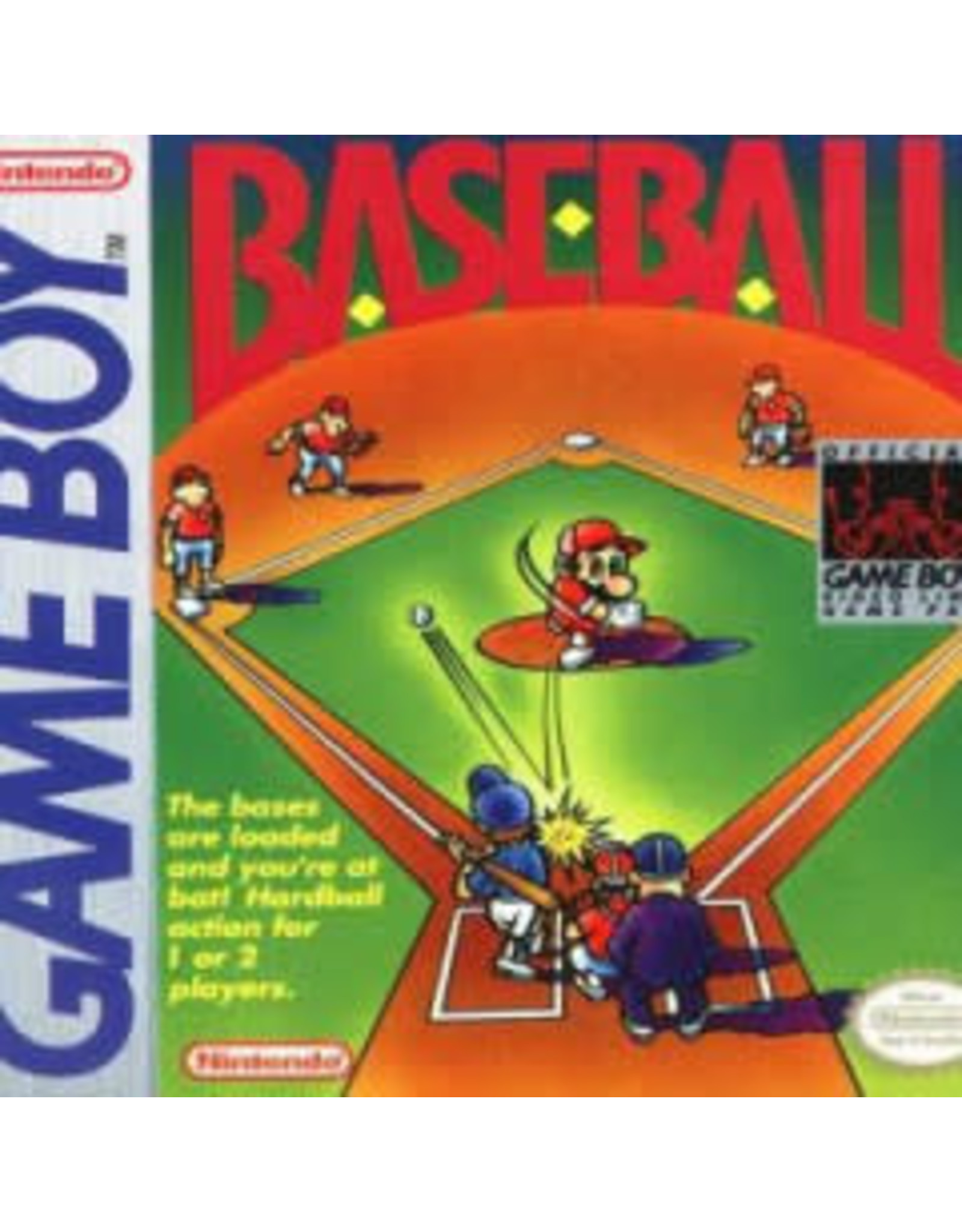 Game Boy Baseball (Cart Only, Damaged Label)