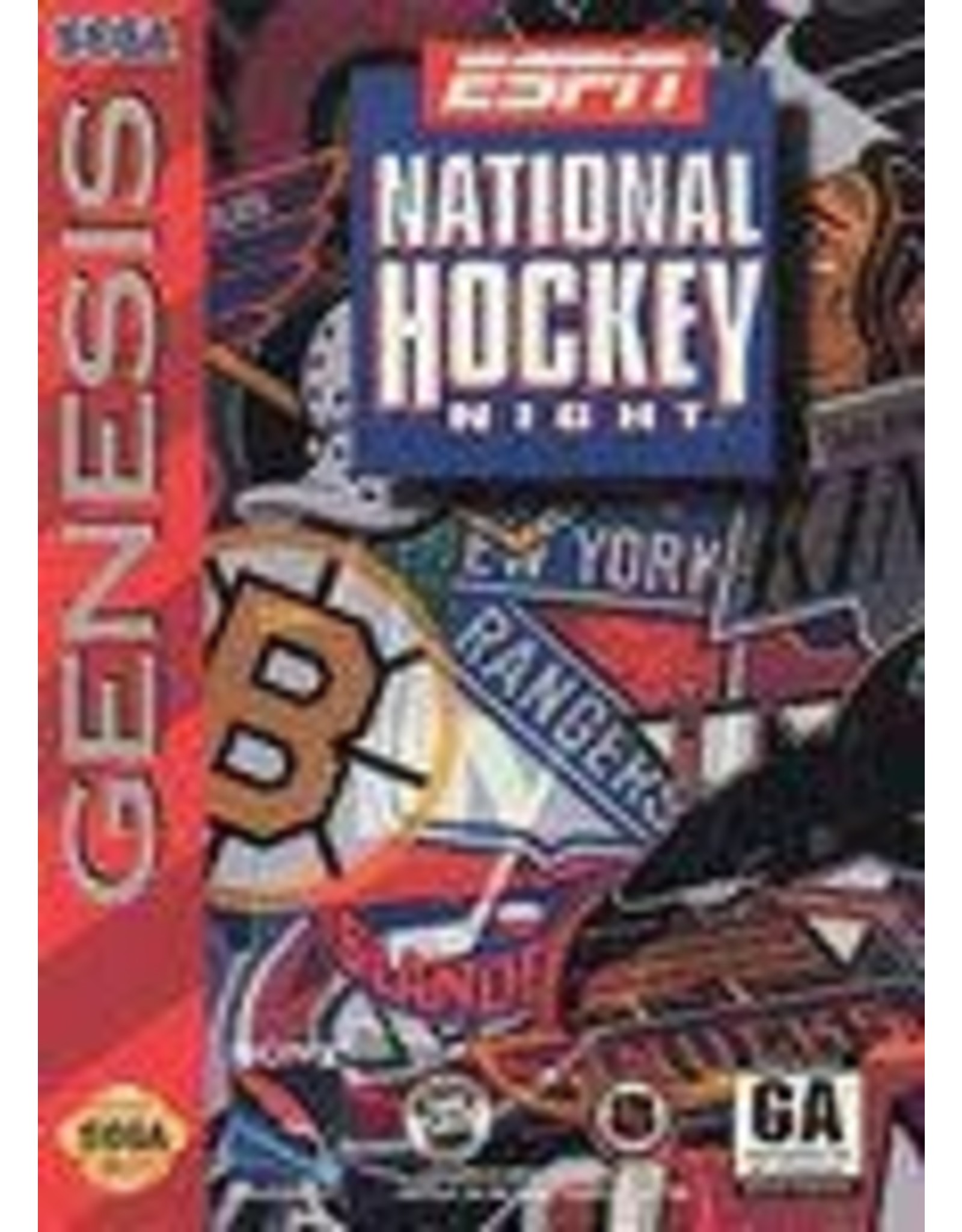 Sega Genesis ESPN National Hockey Night (Cart Only)