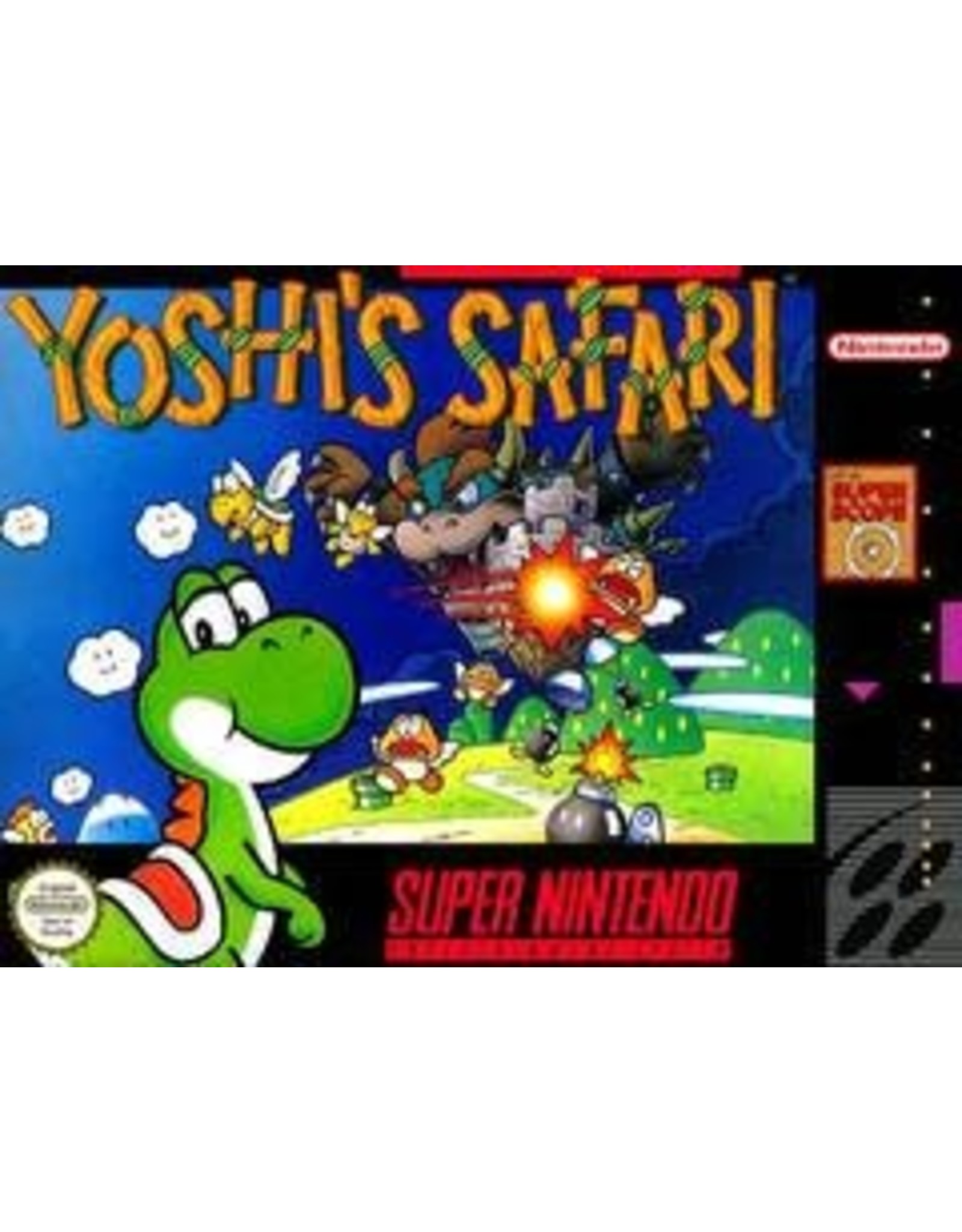 Super Nintendo Yoshi's Safari (Cart Only) *Super Scope Required*