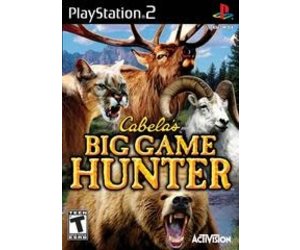 Cabela's Big Game Hunter video game PS2 Playstation 2
